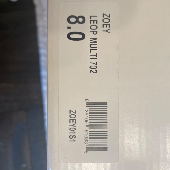 Women’s Steve Madden high heels, leopard/black, size 8 - Picture 2 of 5